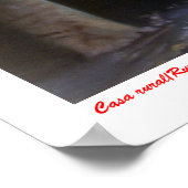 Casa rural/Rural house Poster (Ecke)