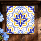 Casa Valencia Amber Medallion Mediterranean Fliese