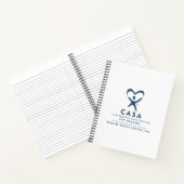 CASA von Travis Landkreis Notebook Notizblock (Innenseite)