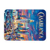 Casablanca Finance City Marokko Magnet (Horizontal)