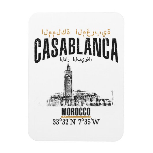 Casablanca Magnet (Vertikal)