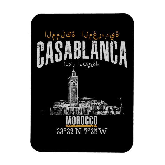 Casablanca Magnet (Vertikal)