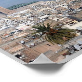 Casablanca - Marocco - Panorama - Poster (Ecke)