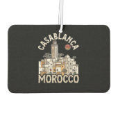 Casablanca Marokko Autolufterfrischer (Rückseite)