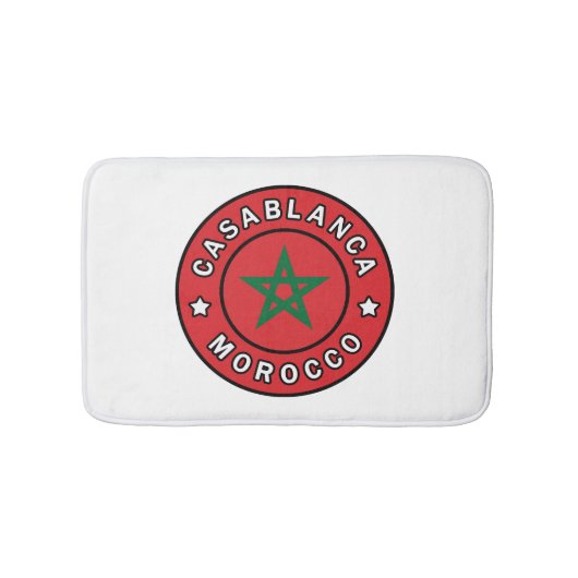 Casablanca Marokko Badematte (Vorderseite)