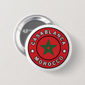 Casablanca Marokko Button (Vorne & Hinten)