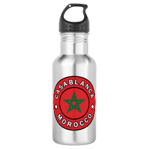 Casablanca Marokko Edelstahlflasche