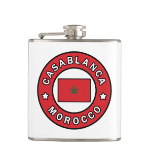 Casablanca Marokko Flachmann