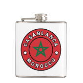 Casablanca Marokko Flachmann (Vorderseite)