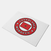 Casablanca Marokko Fußmatte (Schrägansicht)