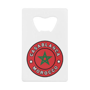 Casablanca Marokko Geldbeutel Flaschenöffner