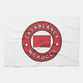 Casablanca Marokko Geschirrtuch (Horizontal)