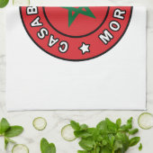 Casablanca Marokko Geschirrtuch (Gefaltet)