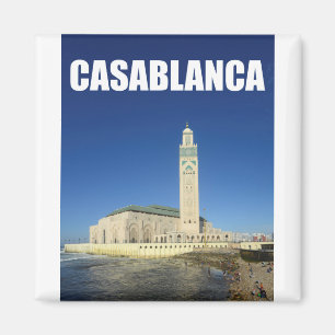 Casablanca Marokko Hassan II Moschee, angeblich di Magnet