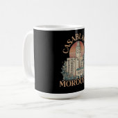 Casablanca Marokko Kaffeetasse (Vorderseite Links)