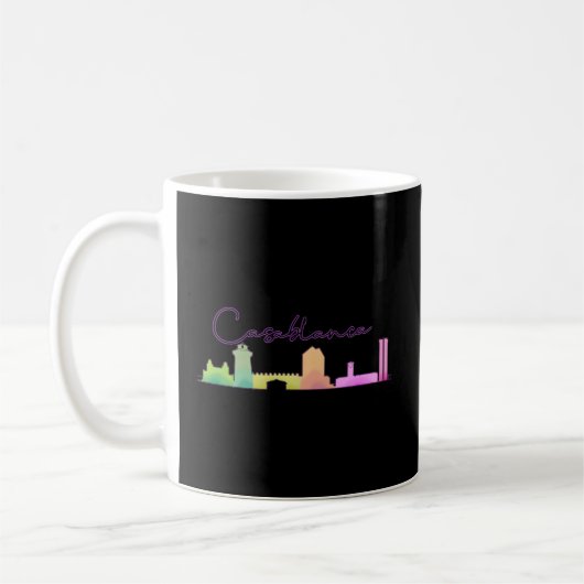 Casablanca Marokko Kaffeetasse (Links)