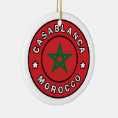 Casablanca Marokko Keramik Ornament (Rechts)