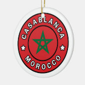 Casablanca Marokko Keramik Ornament (Links)