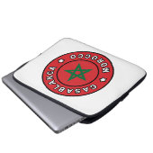 Casablanca Marokko Laptopschutzhülle (Vorne Knopf)
