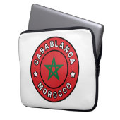 Casablanca Marokko Laptopschutzhülle (Vorderseite Links)