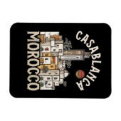 Casablanca Marokko  Magnet (Horizontal)