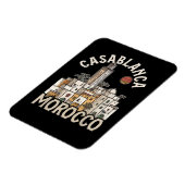 Casablanca Marokko  Magnet (Linke Seite)