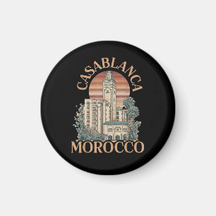 Casablanca Marokko Magnet