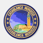 Casablanca Marokko Magnet (Vorne)