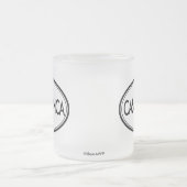 Casablanca, Marokko Mattglastasse (Mittel)