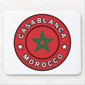 Casablanca Marokko Mousepad (Vorne)