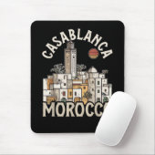 Casablanca Marokko Mousepad (Mit Mouse)