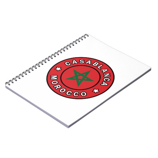 Casablanca Marokko Notizblock (Linke Seite)