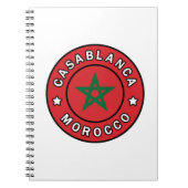 Casablanca Marokko Notizblock (Vorderseite)