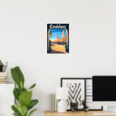 Casablanca Marokko Poster (Heimbüro)