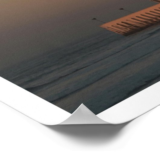 Casablanca - Marokko Poster (Ecke)