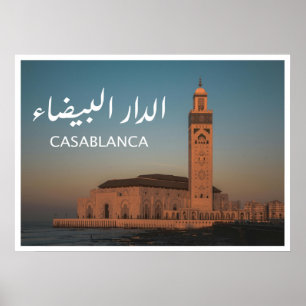 Casablanca - Marokko Poster