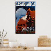 Casablanca Marokko Poster (Küche)