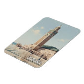 Casablanca Marokko Reise Magnet (Linke Seite)