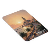 Casablanca Marokko Reise Magnet (Rechte Seite)