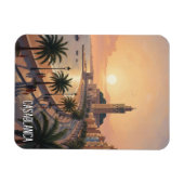 Casablanca Marokko Reise Magnet (Horizontal)