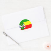 Casablanca, Marokko Runder Aufkleber (Umschlag)