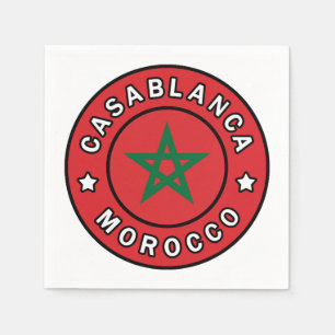 Casablanca Marokko Serviette
