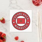 Casablanca Marokko Serviette (Beispiel)