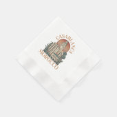 Casablanca Marokko Serviette (Ecke)