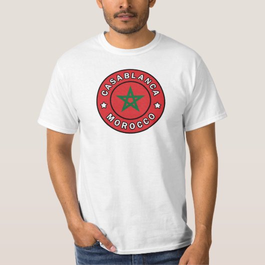 Casablanca Marokko T-Shirt (Vorderseite)