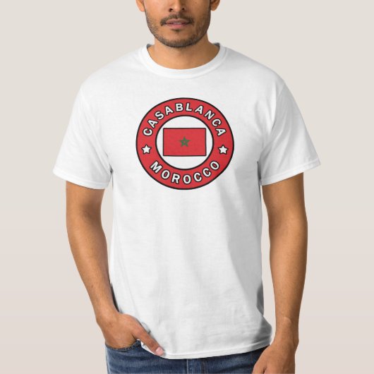 Casablanca Marokko T-Shirt (Vorderseite)
