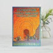 Casablanca Marokko Vintage (Stehend Vorderseite)