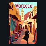 Casablanca Marokko Vintager Berühmter Reiseort Poster<br><div class="desc">Casablanca Marokko Vintager Berühmter Reiseort</div>