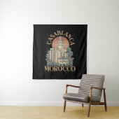 Casablanca Marokko Wandteppich (Beispiel)