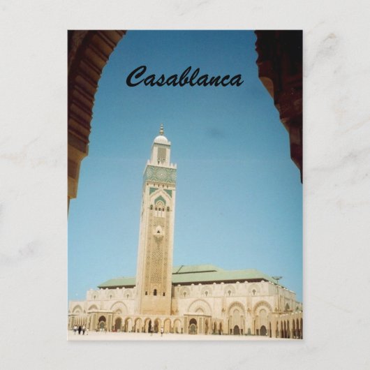 Casablanca Postkarte (Vorderseite)